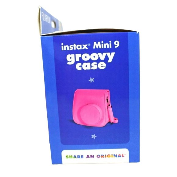FujiFilm Instax Mini 9 Groovy Case in Smokey White Open Box - Picture 6 of 10